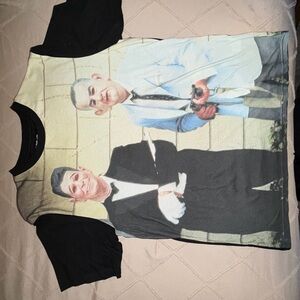 FTP Black and Cream Graphic Tee